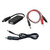 Placa Solar de 20W 18v, flexible Cargador solar monocristalino con DC USB para del coche 12v