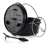 BBQ-Toro Horno Holandés con Revestimiento PRO3+ "Ultimate" | Curado