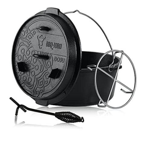 BBQ-Toro Horno Holandés con Revestimiento PRO3+ "Ultimate" | Curado