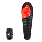NATUREHIKE NH01 - Saco de Dormir Unisex (Talla única), Color Negro y Rojo