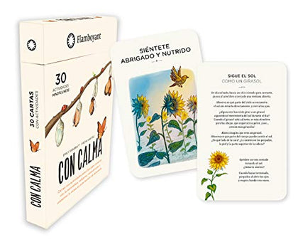 Flamboyant - Con calma Juego de cartas (Caja con 30 Cartas)