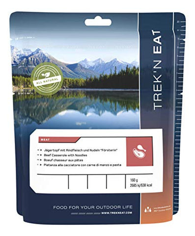 Trek'n Eat - Carne de caza con pasta 160g