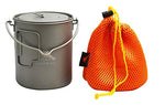 TOAKS Titanium 750ml Pot with Bail Handle by TOAKS