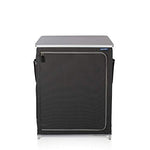 CAMPART KI-0710 - Cocina de Camping Almeria con Paravientos, Bolsa de Almacenamiento incluida, 1 Puerta, Antracita
