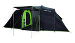 High Peak Tauris 4 Tienda, Unisex, Rosa (Antracita) / Verde, 440 x 240 x 180/170 cm