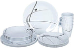 Brunner Melamine Serenade - Juego de Platos (melamina)