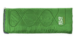 Easy Camp Deckenschlafsack Chakra - Saco de Dormir Rectangular para Acampada, Color Verde, Talla 33