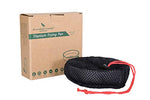 Boundless Voyage Sartén ultraligera de titanio con mango plegable para camping, sartén de titanio Ti15170B