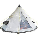 Skandika Tipi - Tienda de campaña Tipo India - 6 Personas
