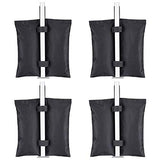 Brosyda - Juego de 4 Pesas para Tiendas de campaña, Resistentes, de Grado Industrial, 600D para Patas de Tienda, Bolsas de Arena para Cualquier Carpa emergente, toldo, Patio al Aire Libre