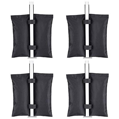 Brosyda - Juego de 4 Pesas para Tiendas de campaña, Resistentes, de Grado Industrial, 600D para Patas de Tienda, Bolsas de Arena para Cualquier Carpa emergente, toldo, Patio al Aire Libre