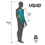 Uquip Variety L - Mesa para Acampada, Aluminio, 120 x 70cm, Altura Regulable