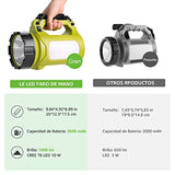 LE Linterna de Cámping Recargable 1000 Lúmenes