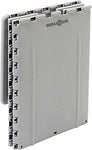 Brunner FRA430092 - Papelera de Plástico con Estructura Plegable, Gris