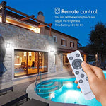 Kit Luz Led Solar con mando a distancia, 50W, 6500K luz blanca, Resistente al agua IP65.