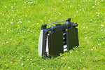 Campingaz 600 SG, estufa de camping con parrilla y soporte, cocina de gas compacta para exteriores, quemadores con protección contra el viento, tiempo de cocción extra rápido, almacenamiento compacto