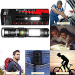 REHKITTZ Linterna LED Recargable Alta Potencia Militar