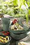 Light My Fire Vajilla Camping - Kit Picnic 8 Cubiertos Camping - Vajilla Plastico Reutilizable 100% sin BPA