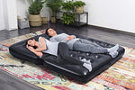 Bestway 75054 Sofá multiusos, 188 x 152 x 64 cm, PVC, negro, 74 x 60 x 25 pulgadas