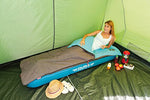 Coleman Heaton High Comfort 205 Braun - Blau Talla:tamaño único