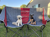 Sunnyfeel Sofa de Camping Plegable, Silla doble para exterior