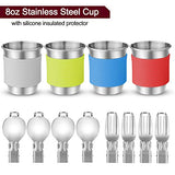 Odoland - Kit de Cocina para camping, 22 piezas