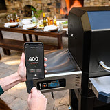 Masterbuilt® Gravedad Series™ 800 Barbacoa de carbón Digital + Plancha + Fumador en Negro