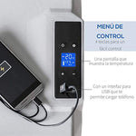 HOMCOM - Nevera Portátil 50L Termoeléctrica 12/24V/230V
