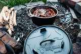 BBQ-TORO Horno Holandés I Serie Premium I Dutch Oven I Hierro Fundido I Quemado