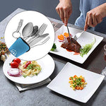 FYSHOP - Juego de Cubiertos Acero Inoxidable outdoor