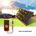 Placa Solar Plegable 100w monocristalino para cargar 12v Batería, PORTáTIL, impermeable,ideal embarcaciones, camping, caravanas