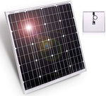 Placa Solar de 150w 12v, alta eficiencia para carga de batería