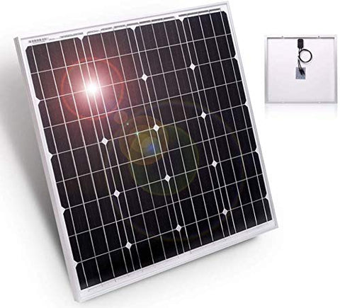Placa Solar de 150w 12v, alta eficiencia para carga de batería