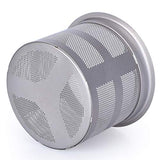 Boundless Voyage Hervidor de Titanio con Filtro Agua para Acampar Tetera de Titanio Juego de cafetera Cafetera Hervidor de Agua para Senderismo Uso Diario Ti15101B