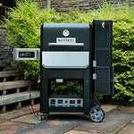Masterbuilt® Gravedad Series™ 800 Barbacoa de carbón Digital + Plancha + Fumador en Negro