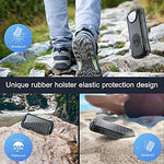 PowerBank Solar 30000mAh Qi Wireless External Battery Cargador portátil USB C Power Bank con Linterna LED, 3 entradas y 2 Salidas Cargador Solar Compatible con Smartphone, Tableta etc.