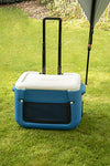 Coleman Cool Box 50 QT Poly-Lite Malla con Ruedas, Capacidad de 47 litros, Gran Capacidad de Alto Rendimiento con Ruedas, Caja de Hielo para Bebidas
