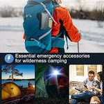PowerBank Solar 30000mAh Qi Wireless External Battery Cargador portátil USB C Power Bank con Linterna LED, 3 entradas y 2 Salidas Cargador Solar Compatible con Smartphone, Tableta etc.