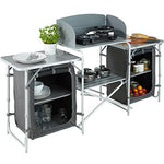 TecTake 800585 - Cocina de Camping, Aluminio, Ligera, Plegable - Varios Modelos (Tipo 1 | No. 402919)