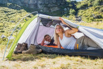 Coleman Cobra compacta Ultraligera para 2 Personas, 100% Impermeable, Cosida en el Suelo, Tienda de campaña con Postes de Aluminio, Lanzamiento rápido, Unisex Adulto, Gris, Talla única