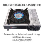 Maxsun - Hornillo de gas (acero inoxidable)
