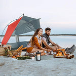 Forceatt 3-4 People Beach Camping Shade Tent,Sunscreen UPF50 +, Simple Installation, Light and Easy to Carry, Seaside Vacation Beach Camping is The First Choice.