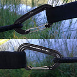 Boundless Voyage - Pack Mosquetones Clip forma D (Aleación de Aluminio) - Carga máxima 12KN