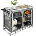 TecTake 800585 - Cocina de Camping, Aluminio, Ligera, Plegable - Varios Modelos (Tipo 5 | No. 402923)