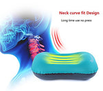 Naturehike Almohada de Viaje Hinchable Almohadilla del Aire del Cuello de Dormir Que acampa Engranaje rápida Portátil TPU NH17T013-Z
