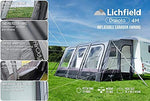 Lichfield Dakota Caravan Awning, Unisex Adulto, Excalibur, Talla Única