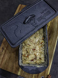BBQ-Toro Horno holandés para Hornear Pan | 3 Litros Curado | Dutch Oven