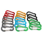 Boundless Voyage Gancho para Colgar del Llavero del Mini mosquetón de aleación de Aluminio para Acampar y Caminar no para Escalar