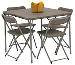 Vango Woodland Table and Chair Set, Unisex Adulto, Grey, Talla Única