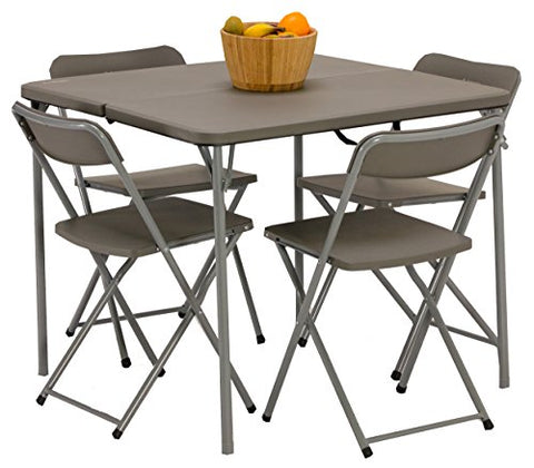 Vango Woodland Table and Chair Set, Unisex Adulto, Grey, Talla Única